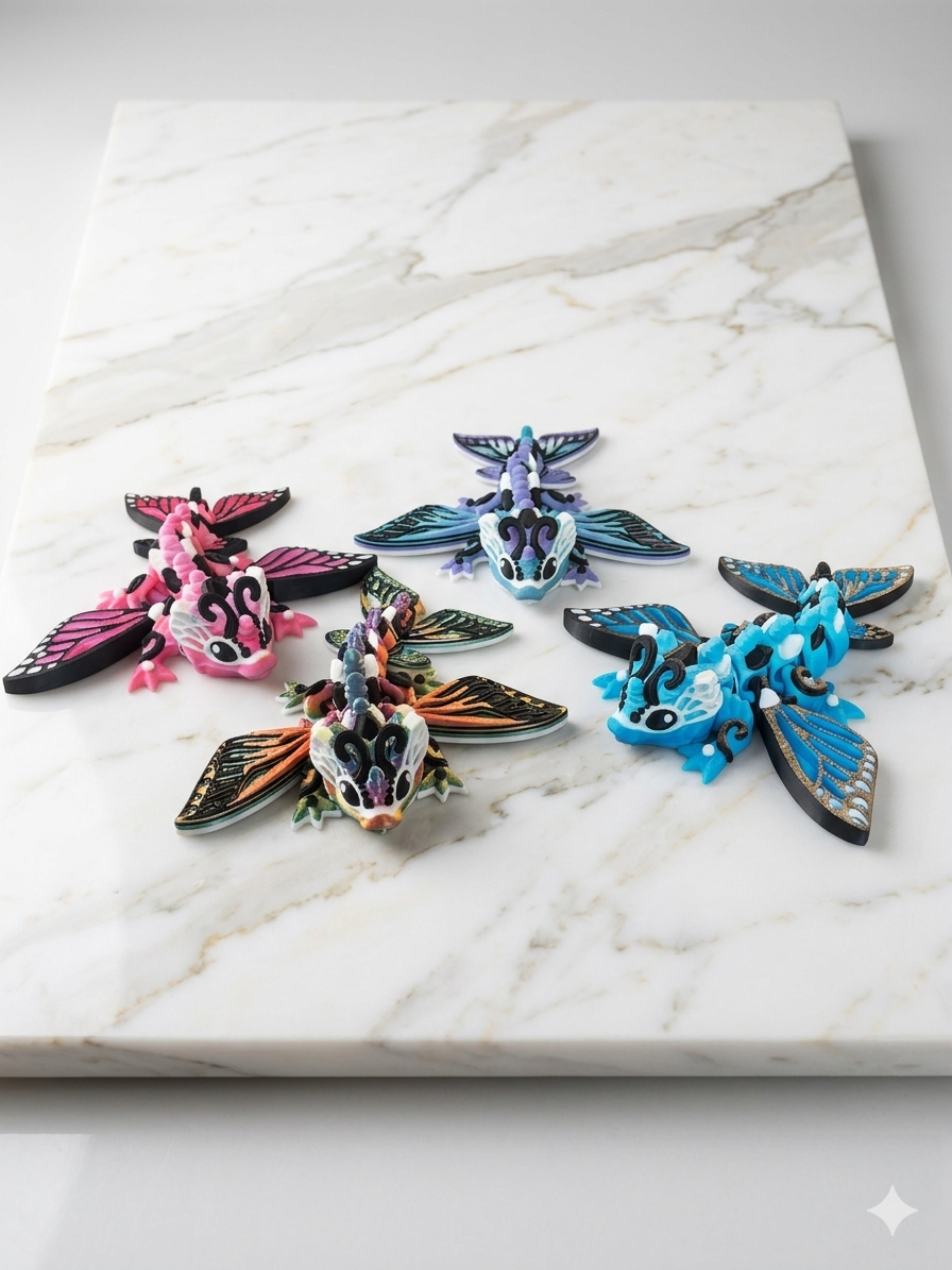 Articulated Small Butterfly Dragon