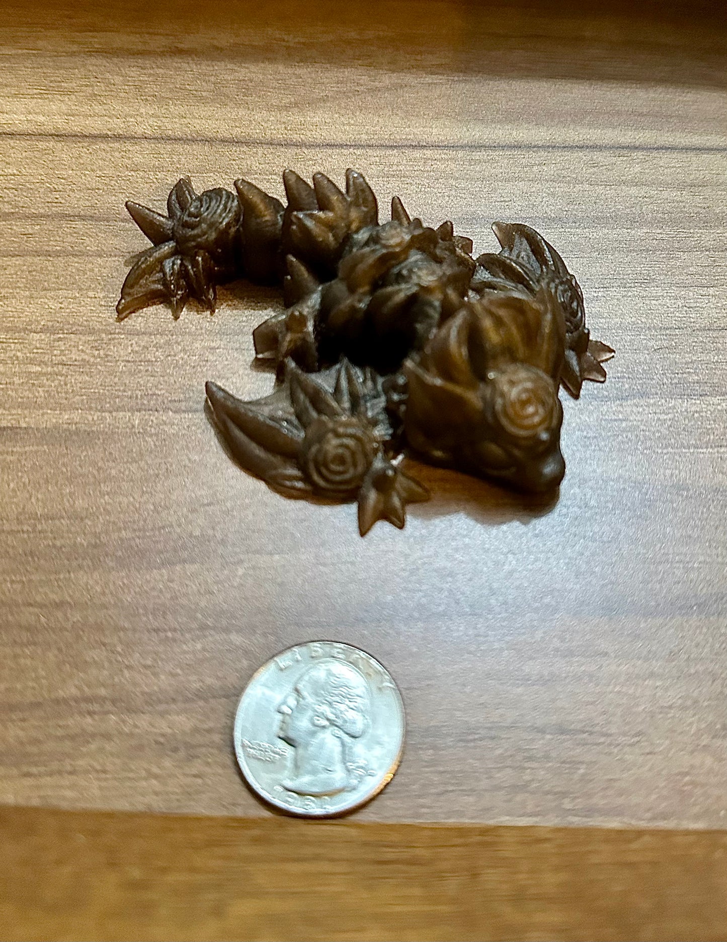 Hand Poured Resin Dragon