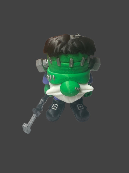 Witch and Frankenstein Gnomies