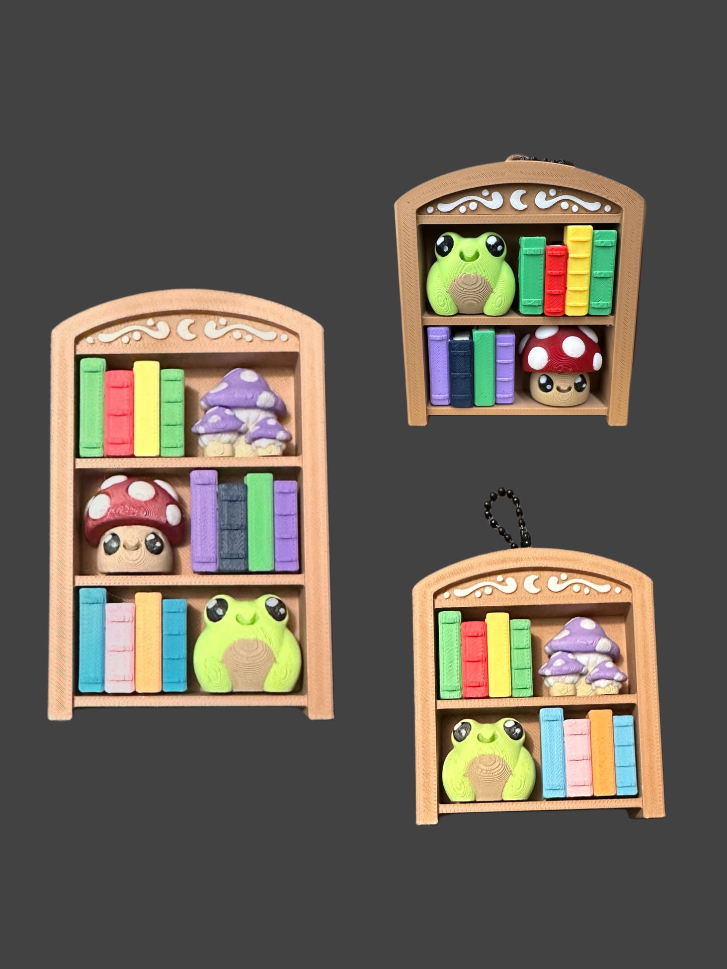 Bookshelf Clicker Keychains π