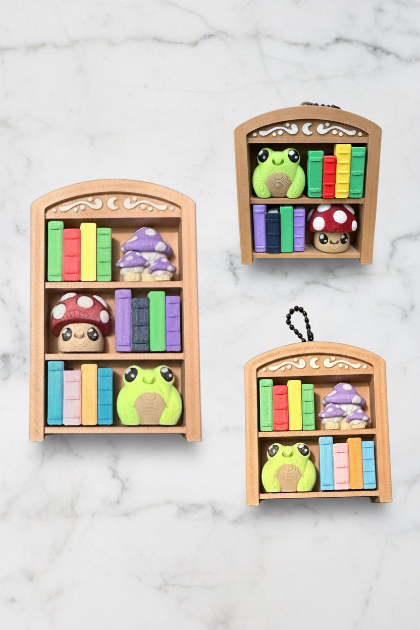 Bookshelf Clicker Keychains π