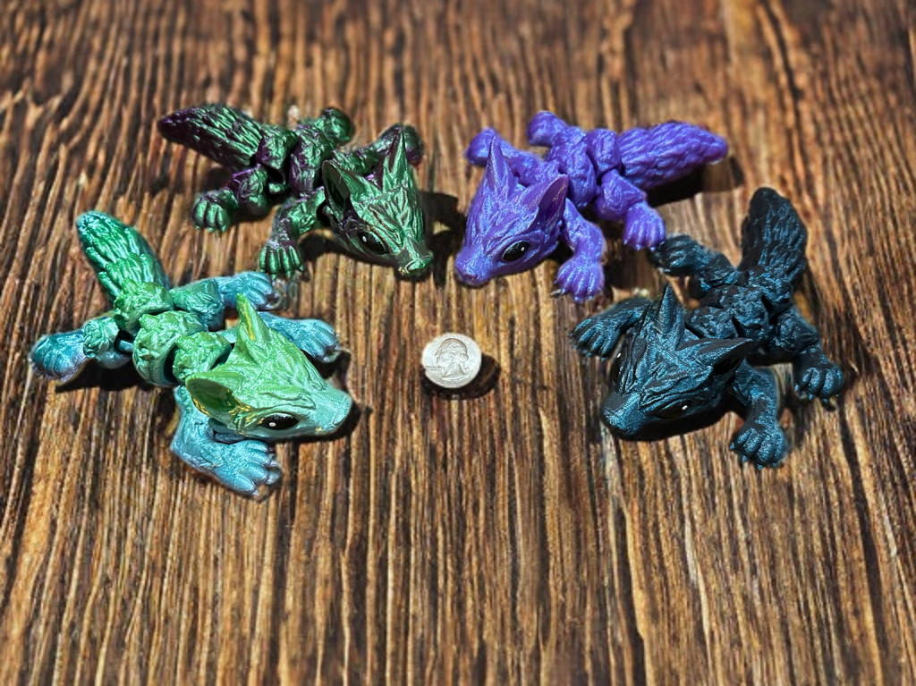 Articulated Medium Wolf