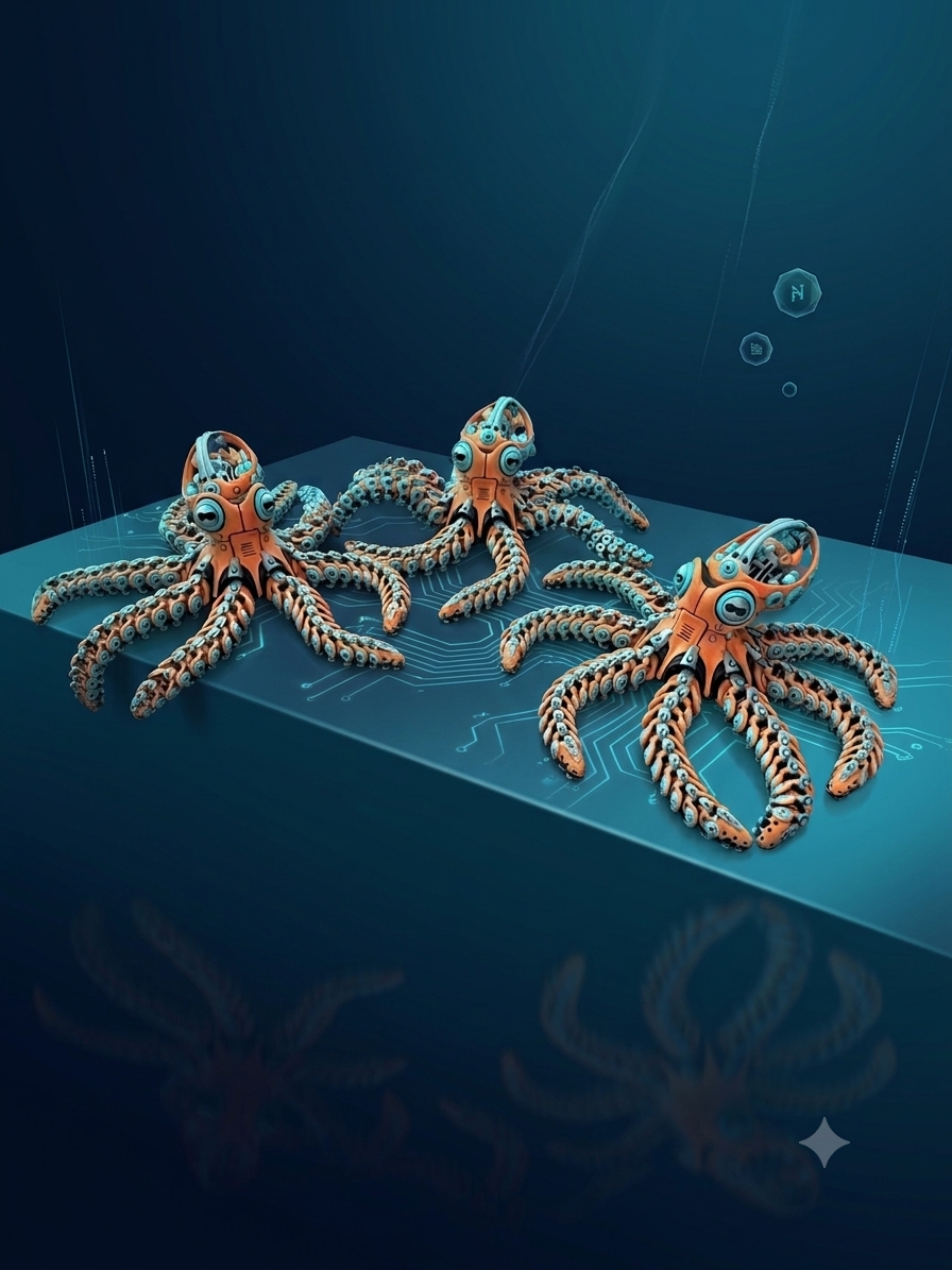 Articulated Cyber Octopus