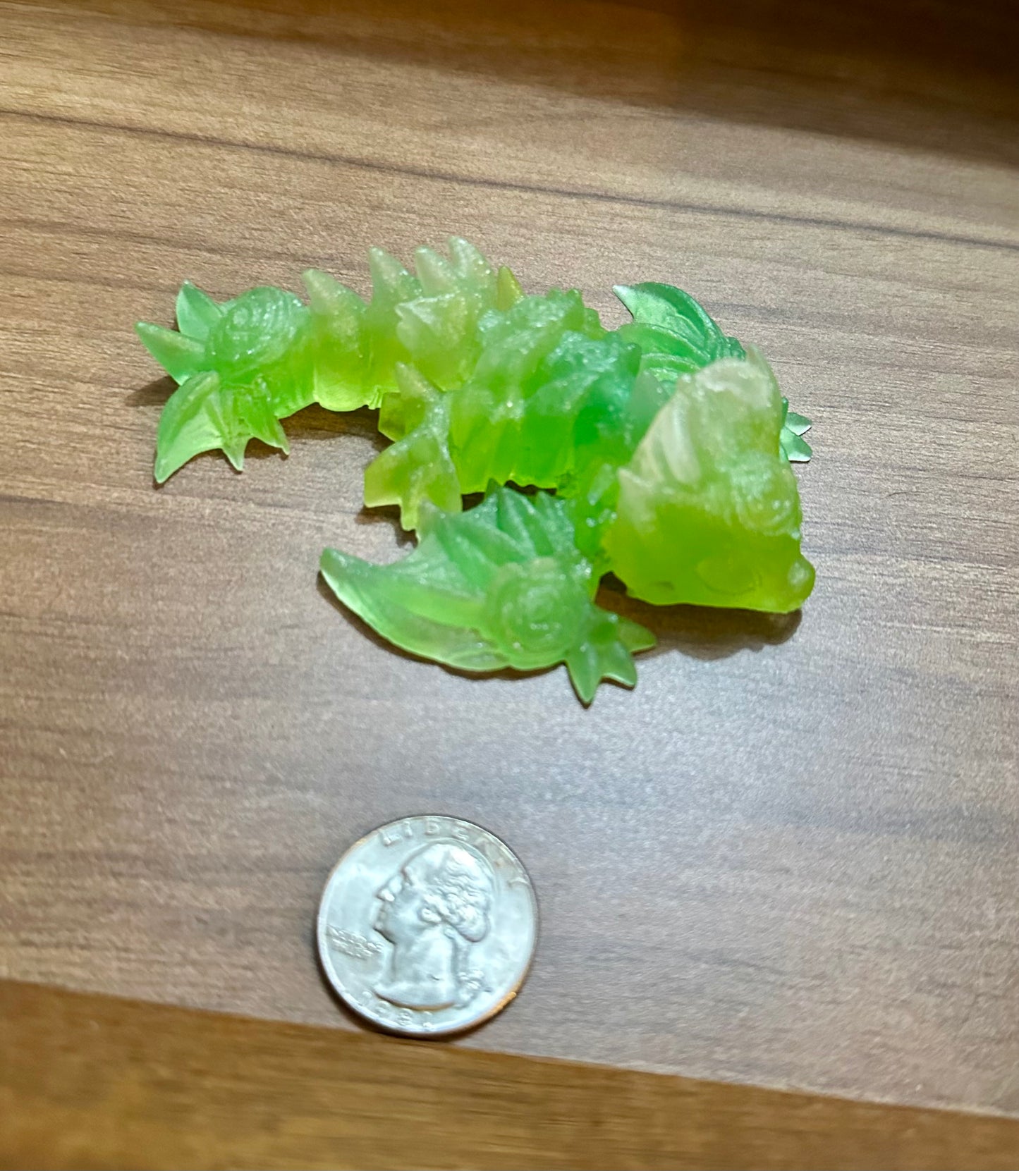 Hand Poured Resin Dragon