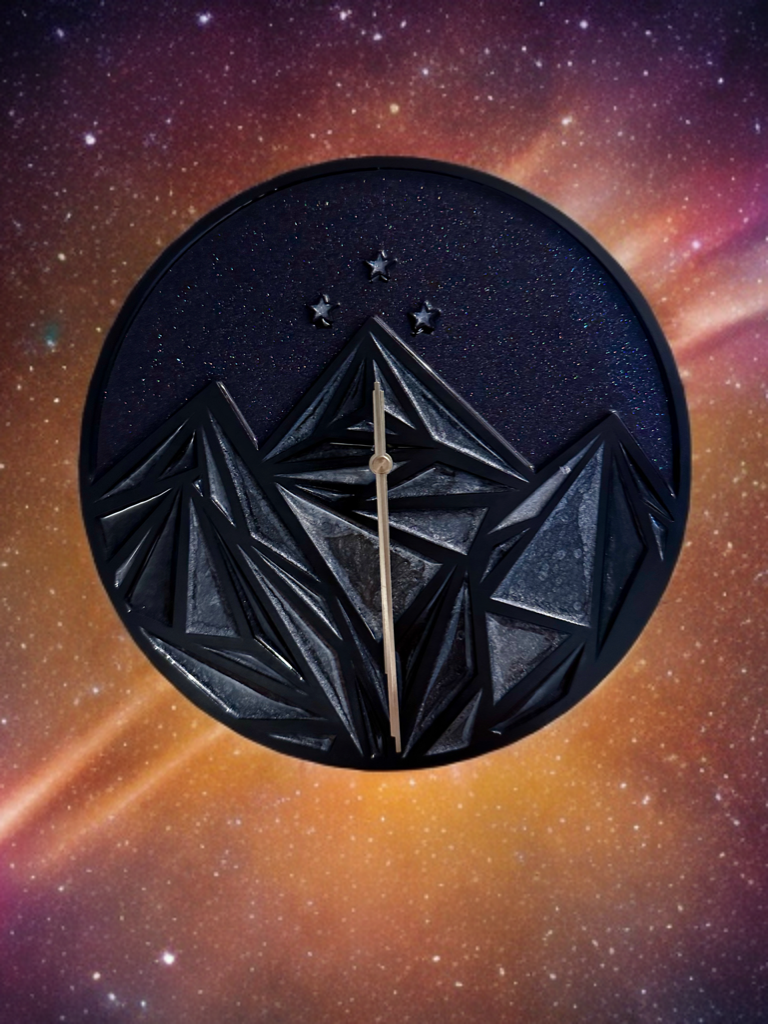 Night Court 3 Stars Wall Clock- Custom Order