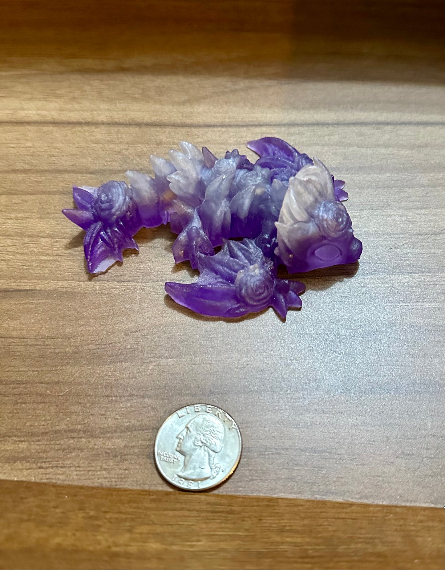 Hand Poured Resin Dragon