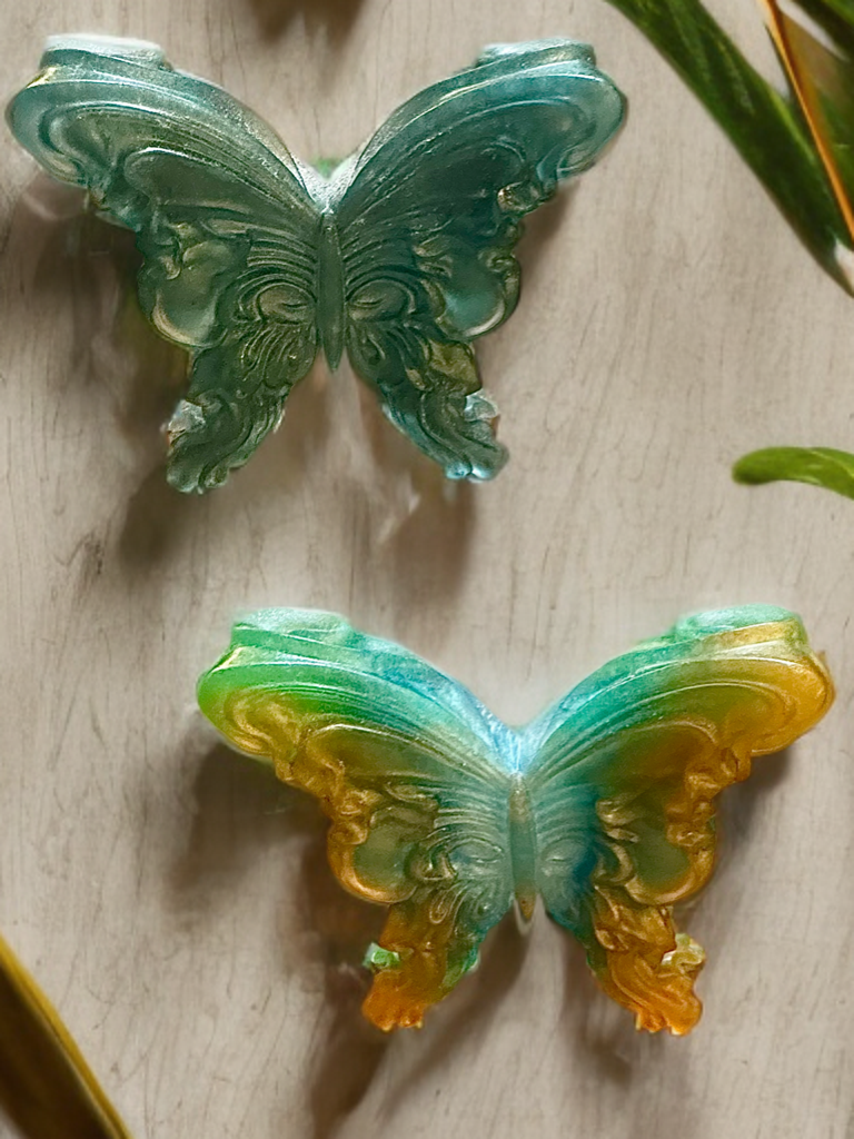 Large Hand Poured Resin Butterfly- Custom Order