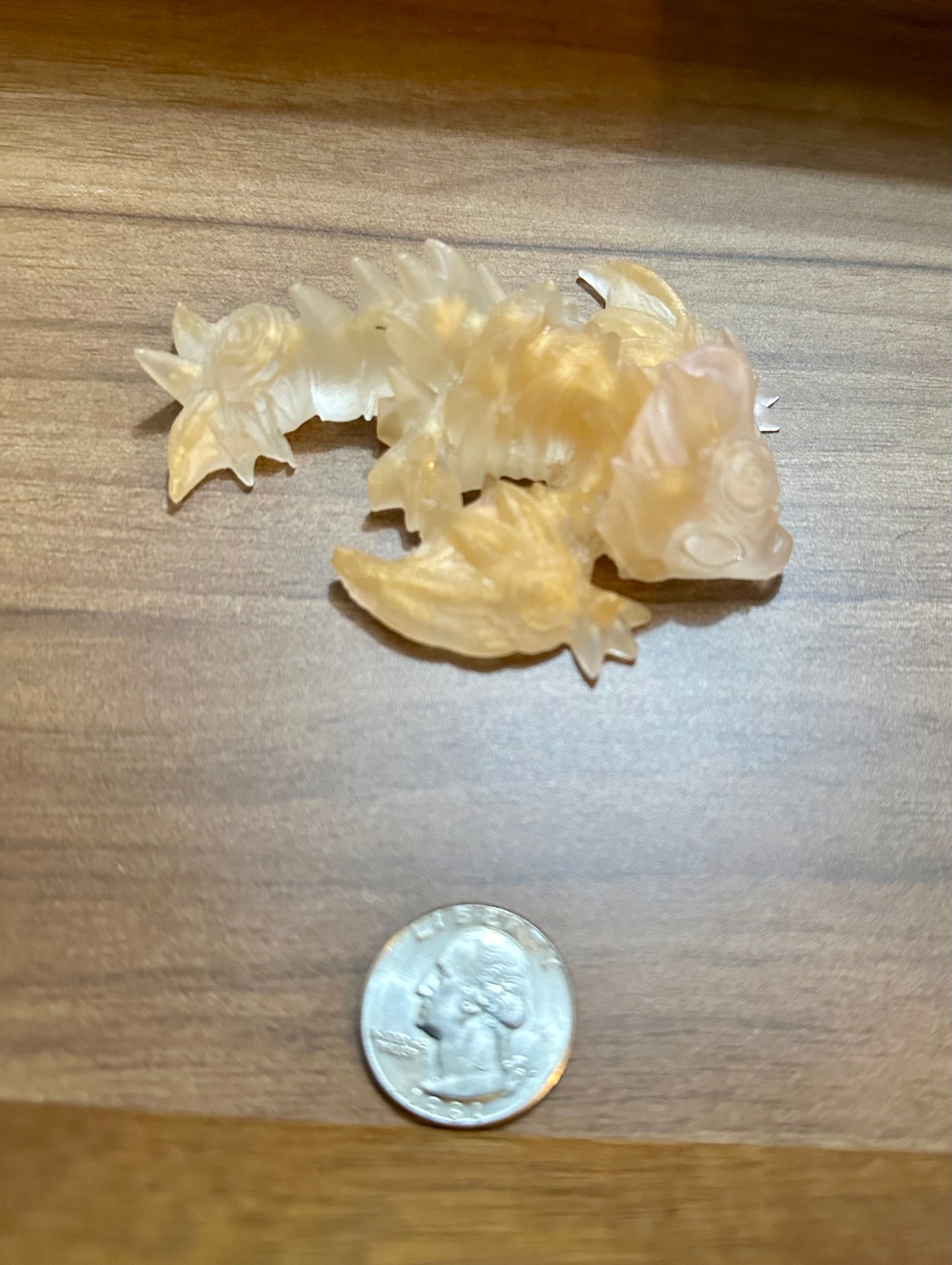 Hand Poured Resin Dragon