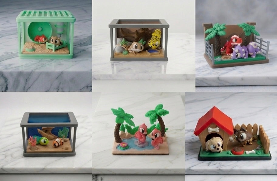 3D Tiny Terrariums
