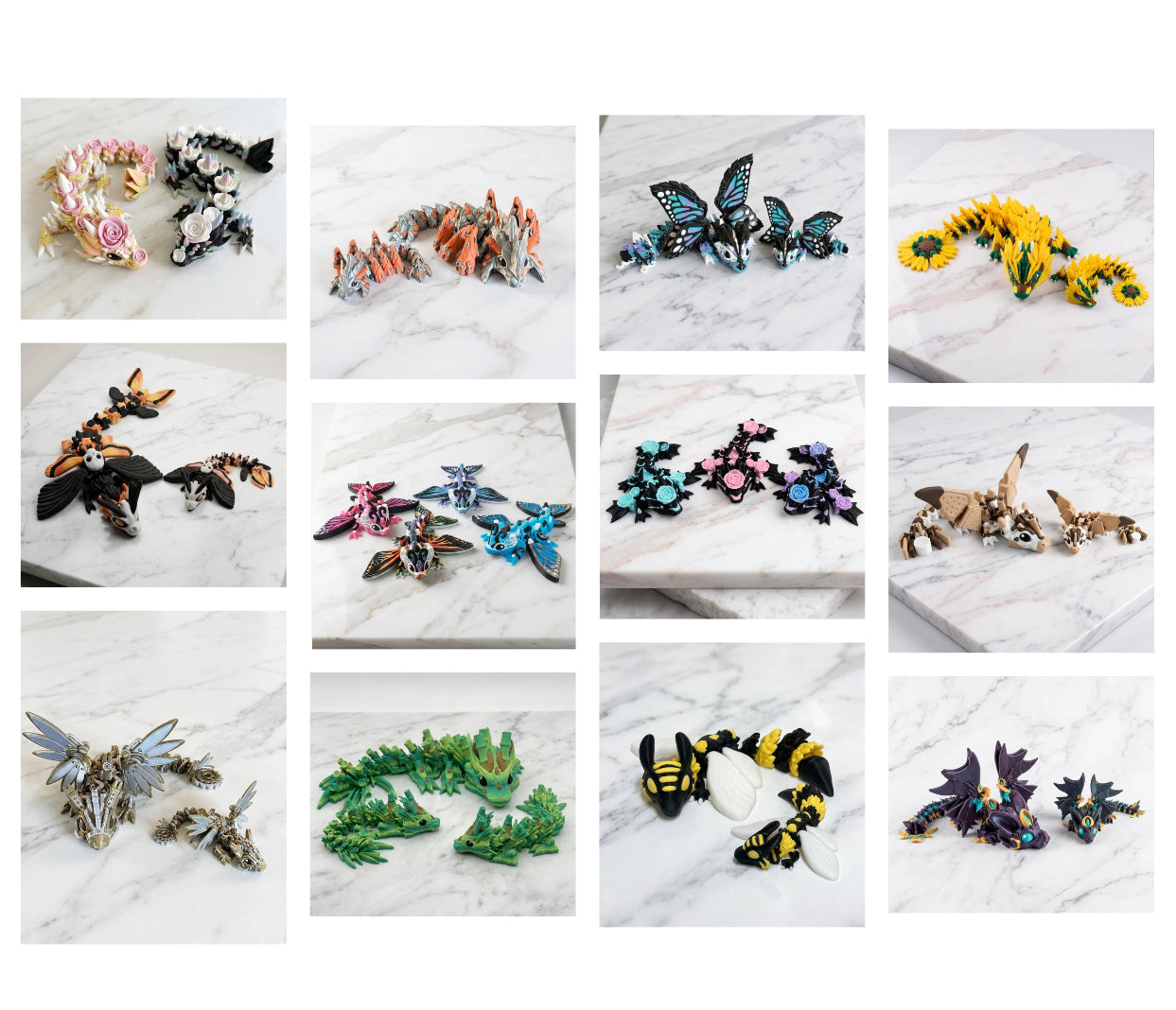 3D Printed Dragons