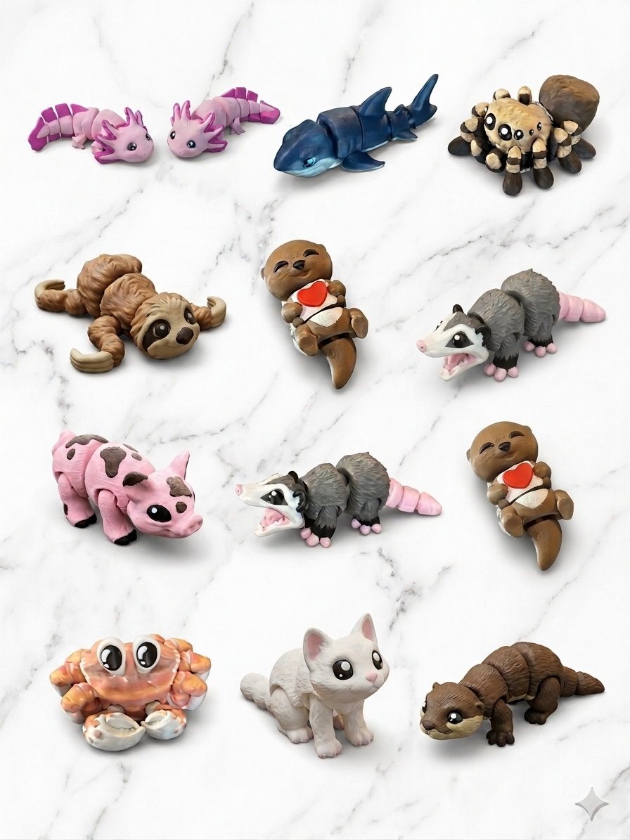 3D Articulated Small Animals