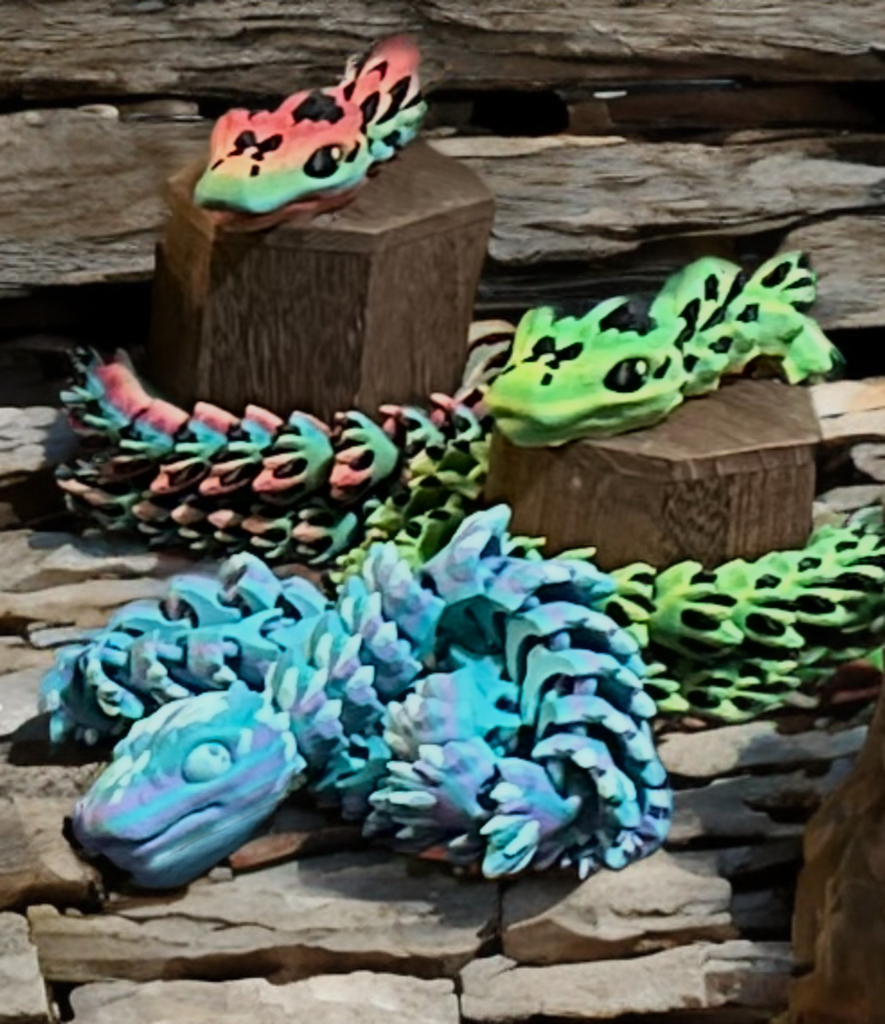 3D Printed Large Animals