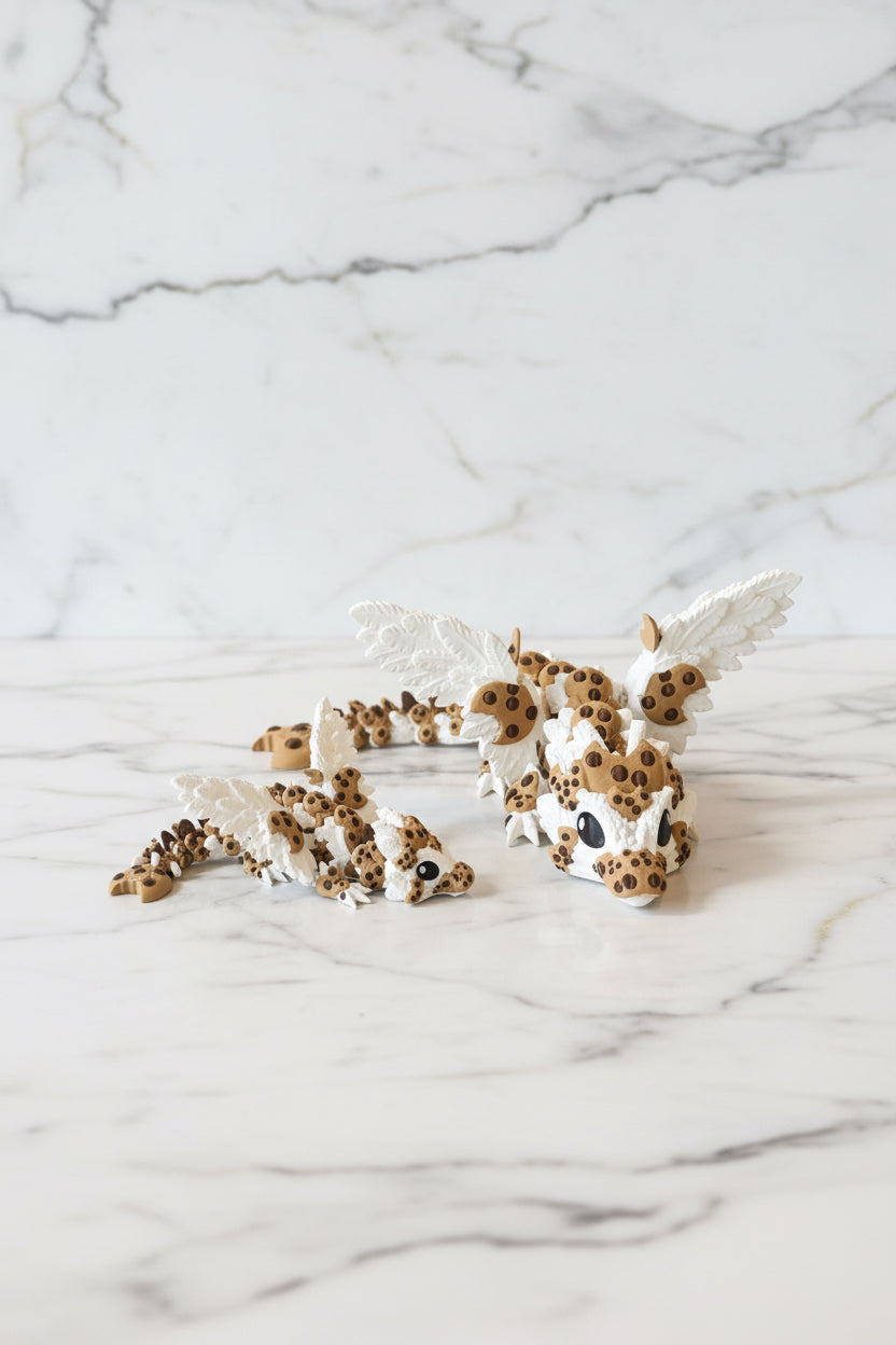 Articulated Milk & Cookie Dragon