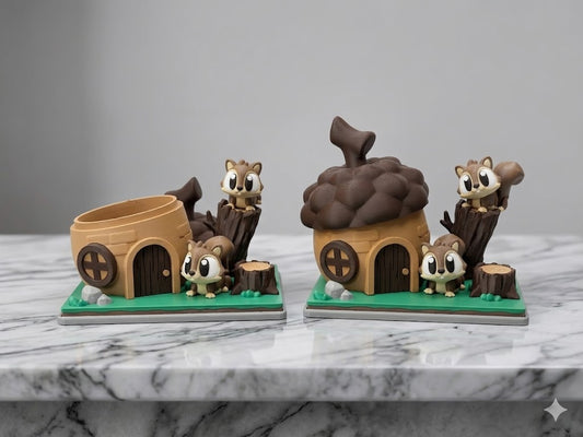 Squirrel Hut Tiny Terrarium