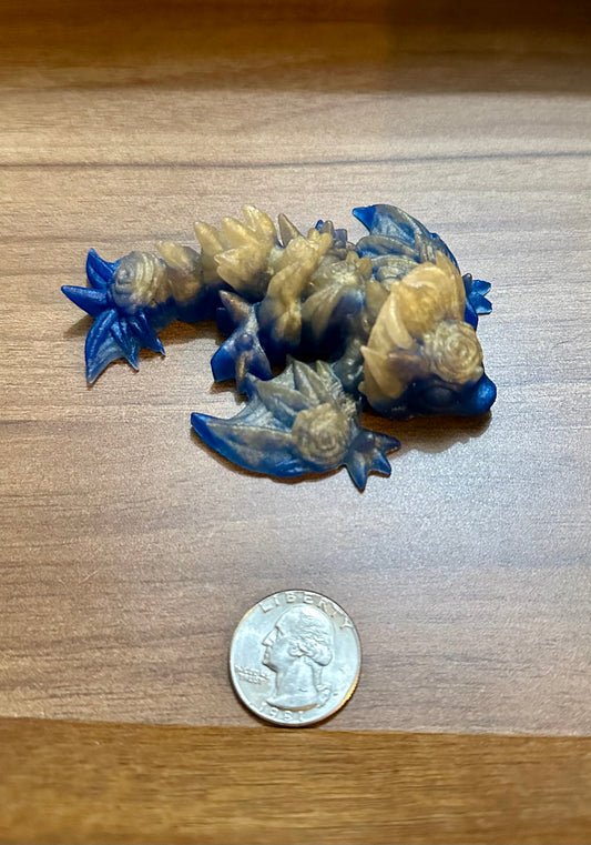 Hand Poured Resin Dragon