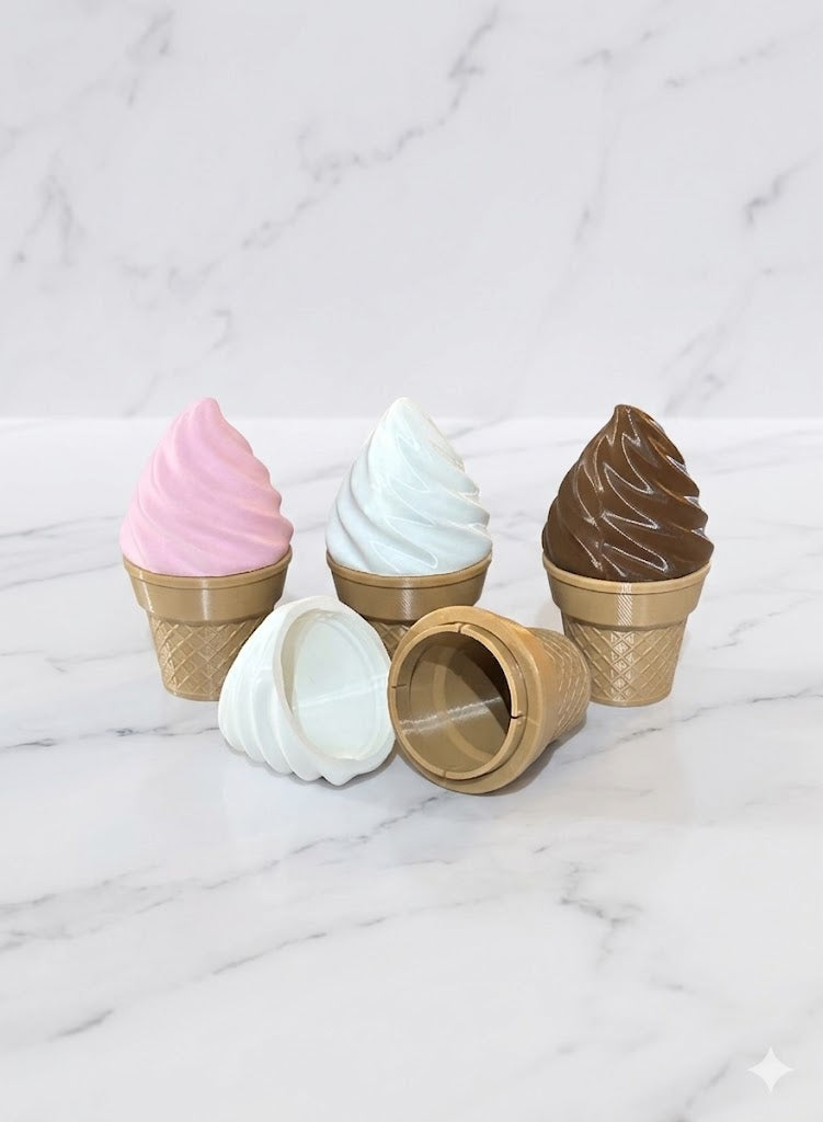 Wiggly Container- Ice Cream Cone