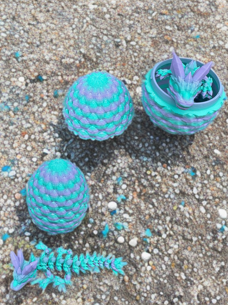 Articulated Mini Crystal Dragons