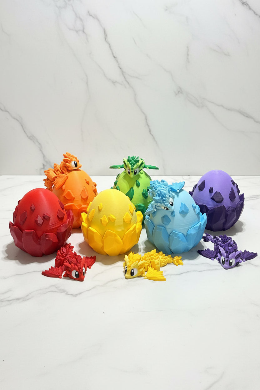 ✨ Enchanted Crystal Dragon Sets