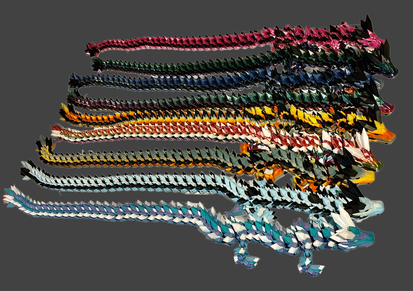 Articulated Large Crystal Dragon