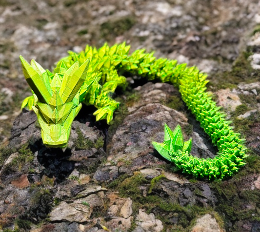 Articulated Large Crystal Dragon