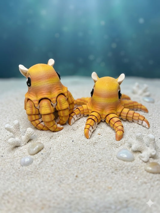 Articulated Flap Jack Octopus