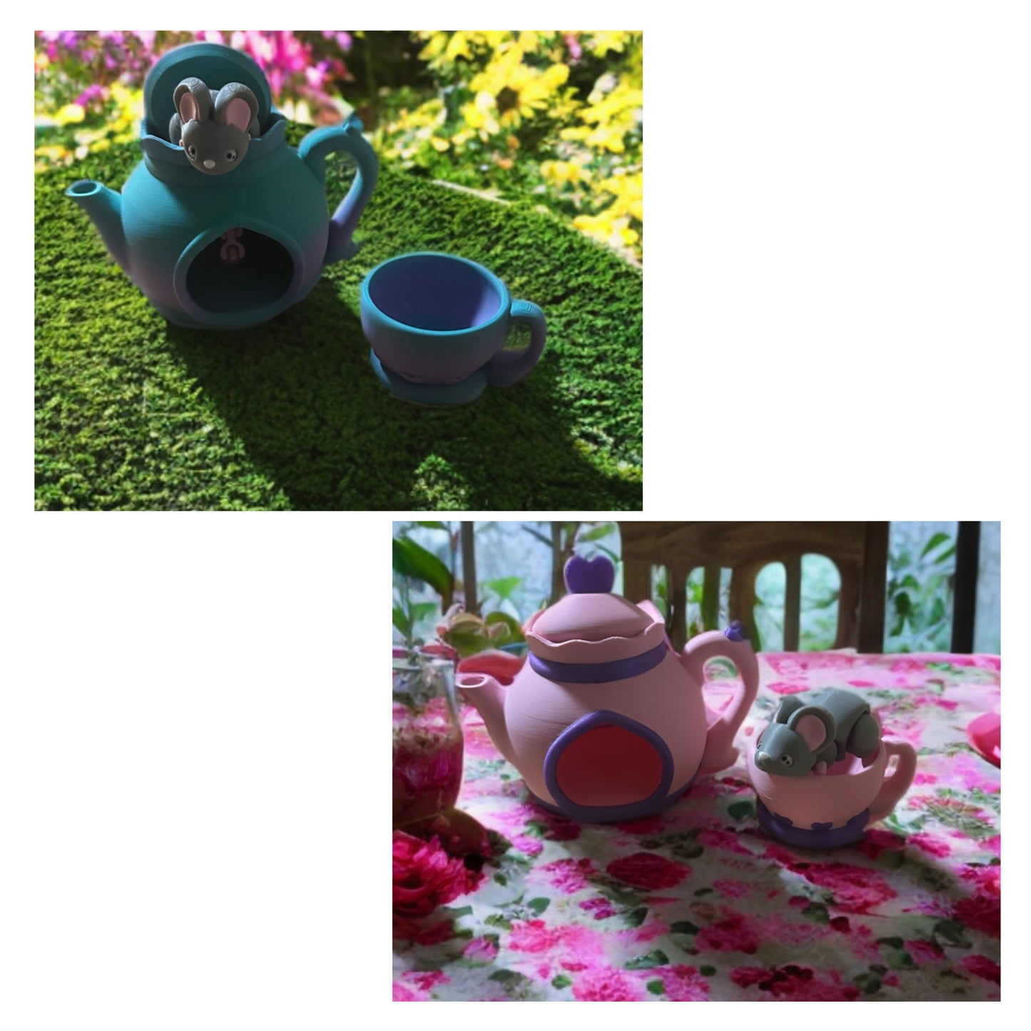 Mouse Tea Set- Custom Order
