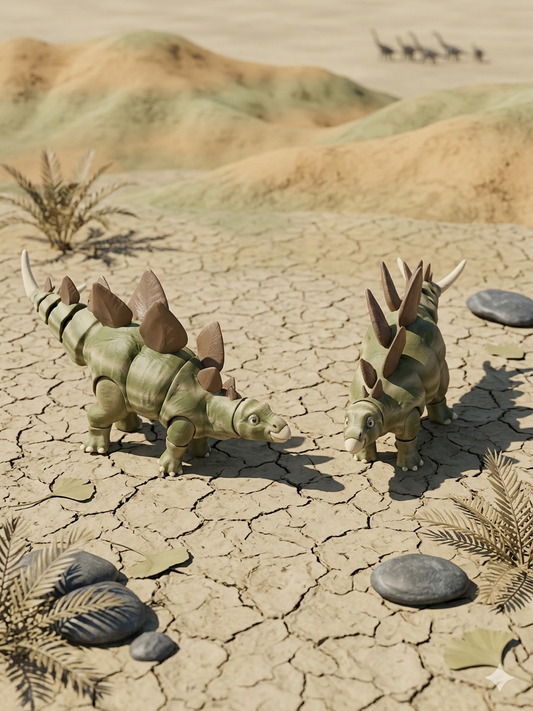 Articulated Stegosaurus