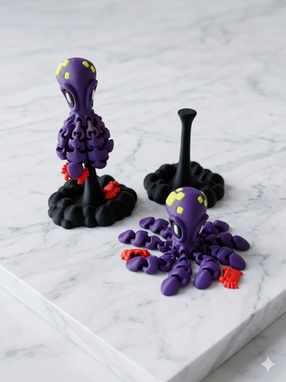 Articulated Magnetic Octopus