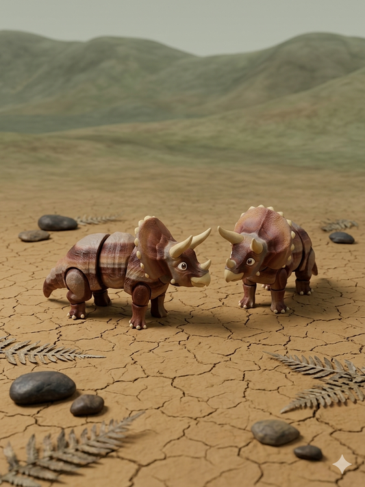 Articulated Triceratops