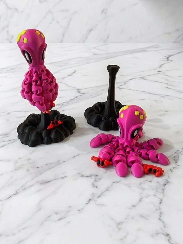 Articulated Magnetic Octopus