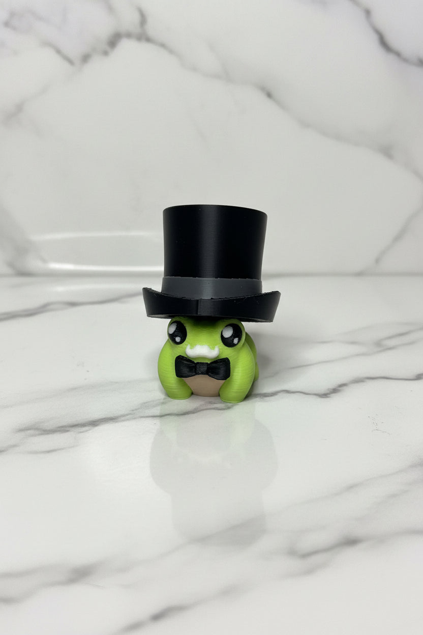 Fancy Toad Clicker Keychains