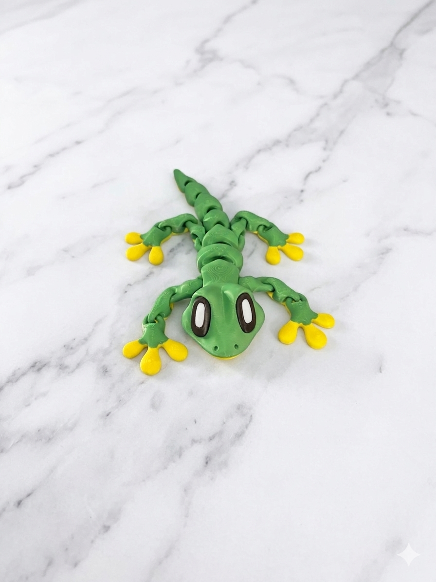 Articulated Magnetic Gecko