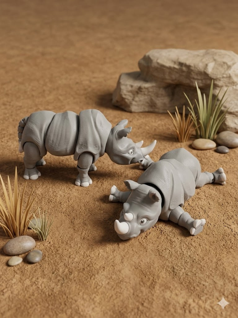Articulated Rhinoceros