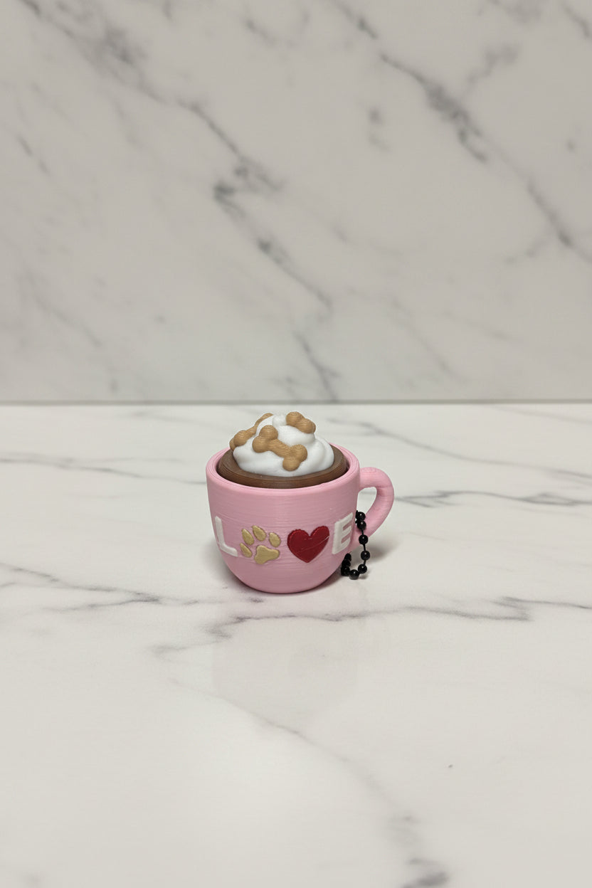Clicker Keychains- Drinks ☕️