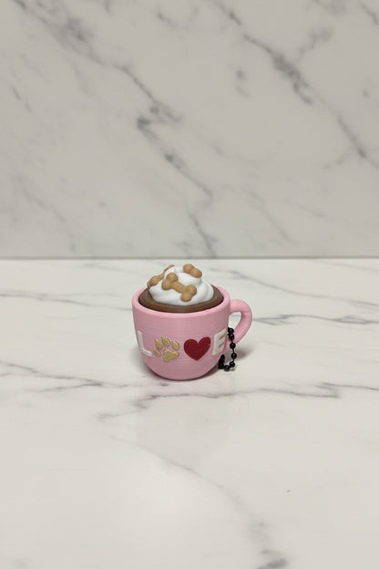 Clicker Keychains- Drinks ☕️