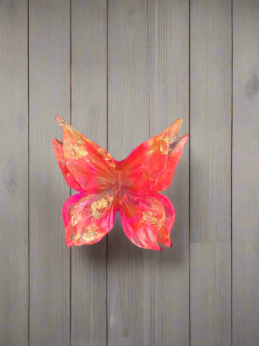 Medium Hand Poured Resin Butterfly