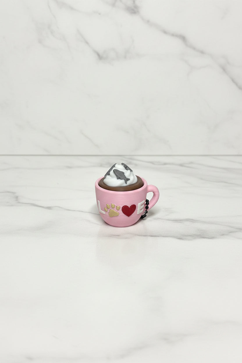 Clicker Keychains- Drinks ☕️