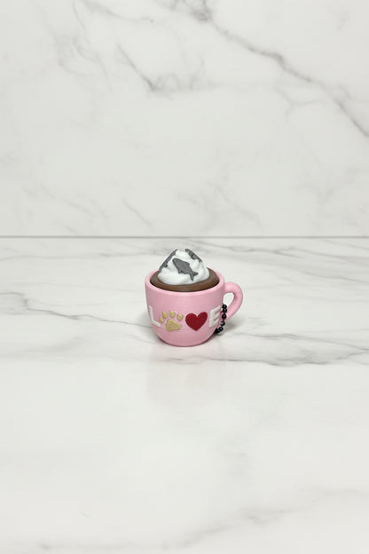 Clicker Keychains- Drinks ☕️