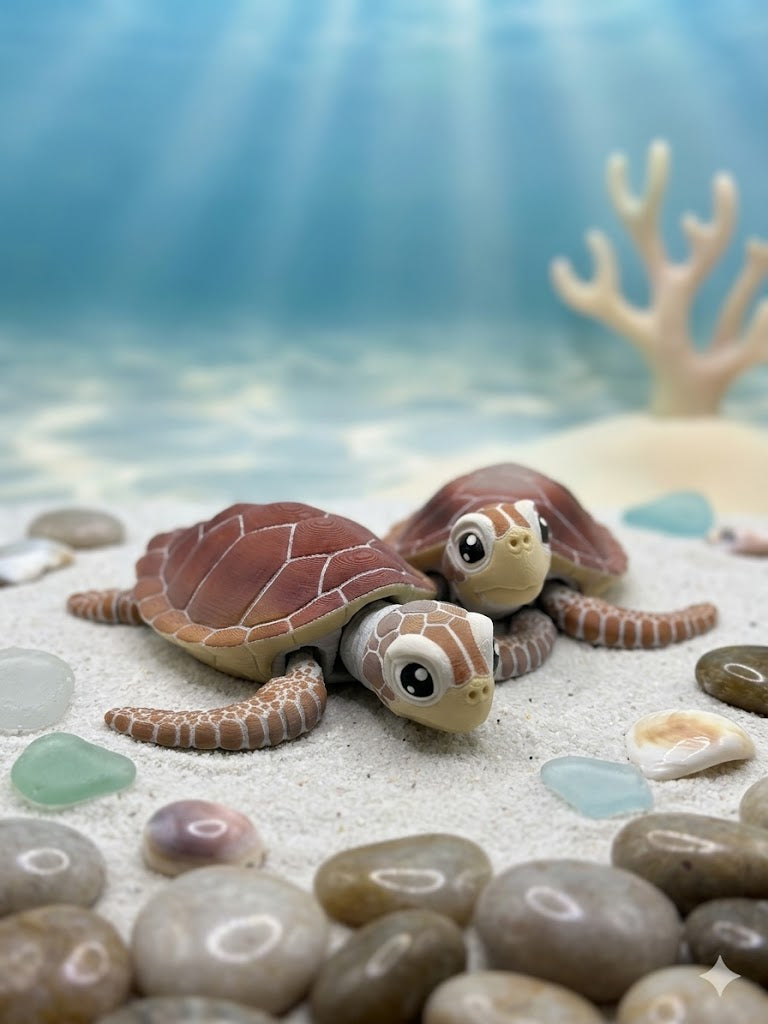 Articulated Sea Turtle