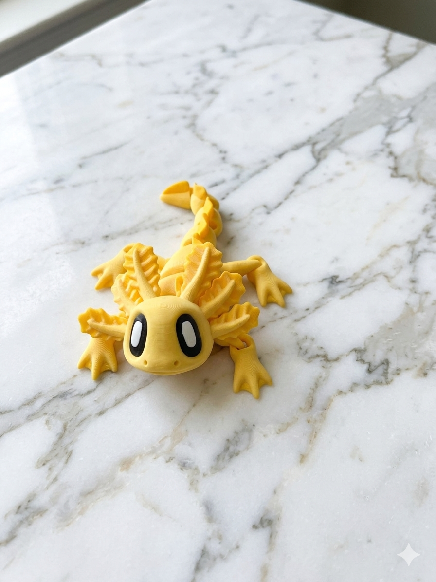 Articulated Magnetic Axolotl