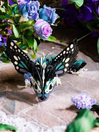 Articulated Fae Wolf Dragon