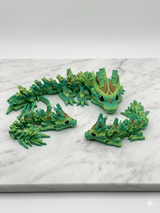 Articulated Bamboo Dragon