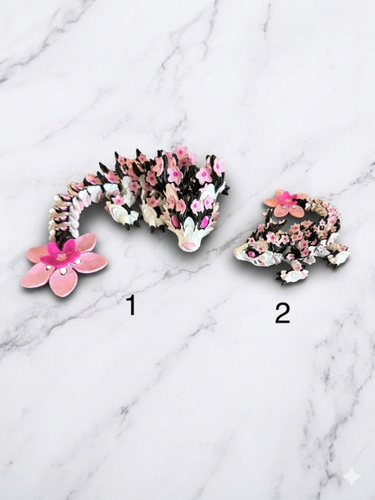 Articulated Cherry Blossom Dragon