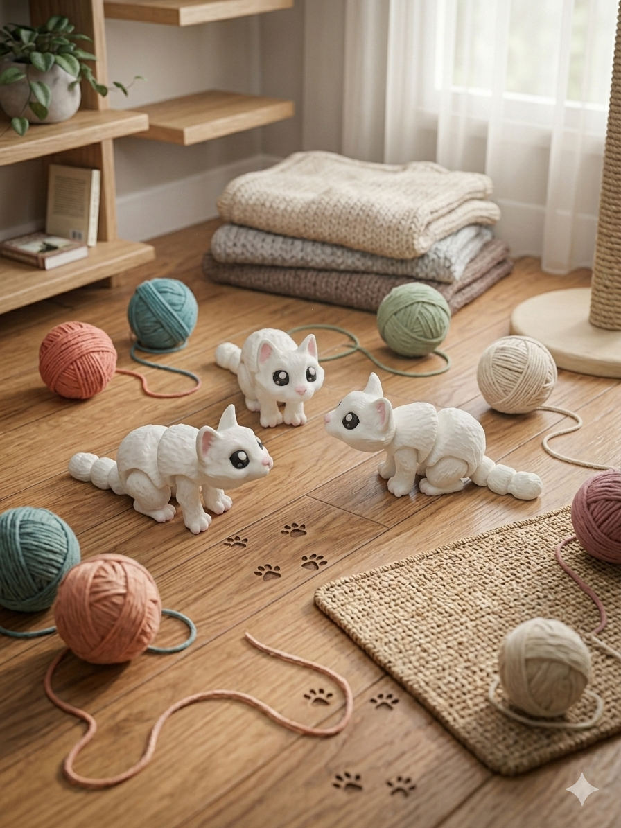 Articulated Small Cat