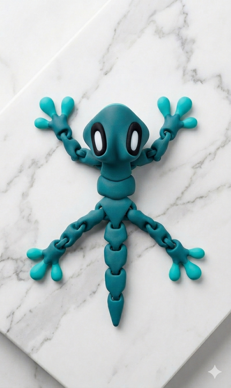 Articulated Magnetic Gecko