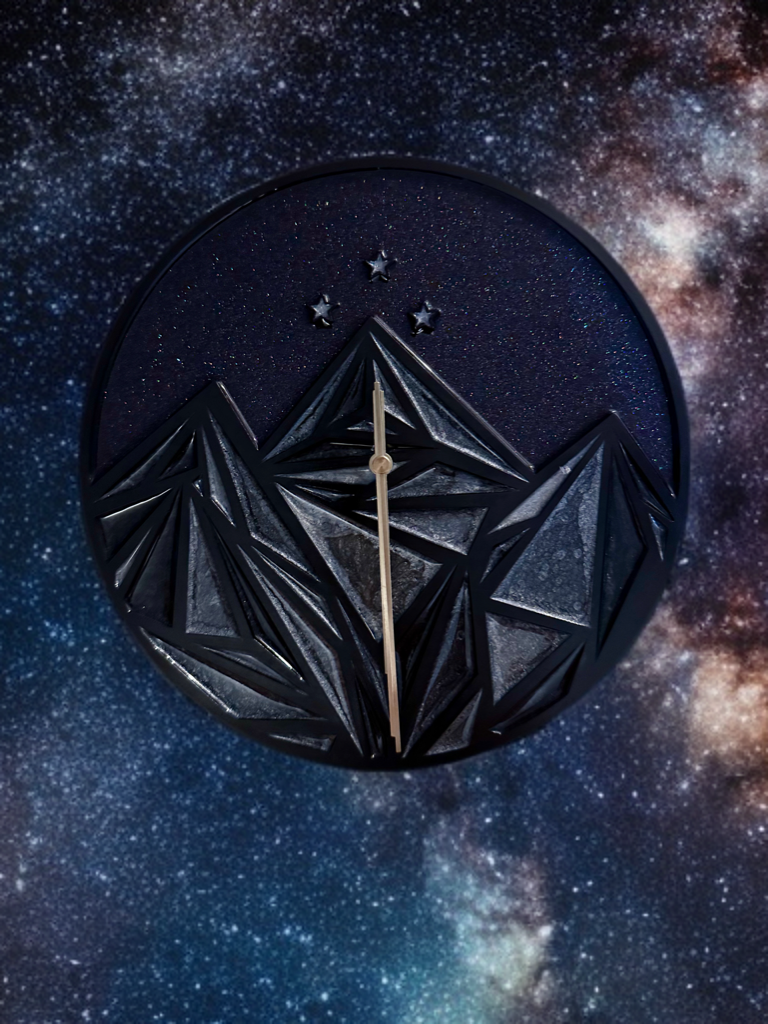 Night Court 3 Stars: Black Glittered Sky