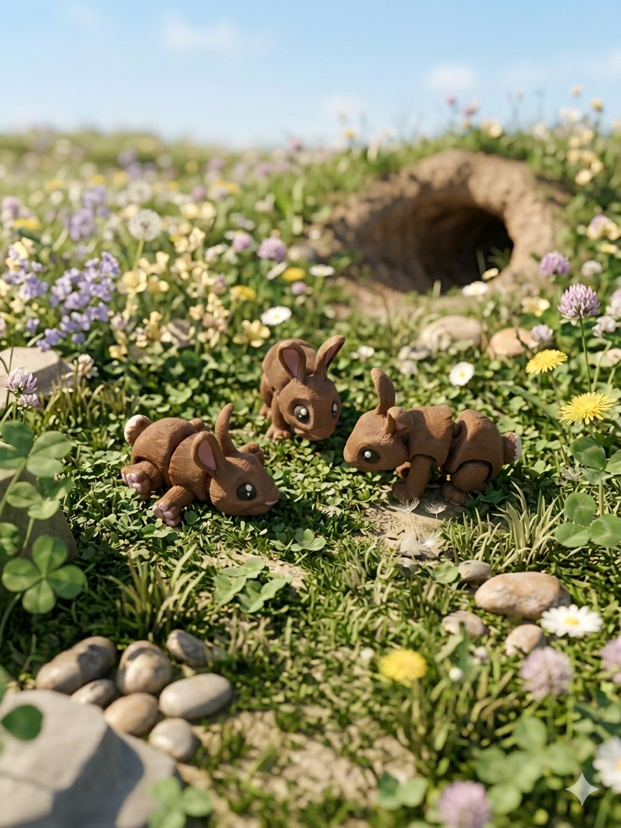 Articulated Small Bunny