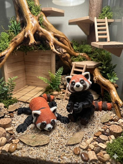 Articulated Red Pandas