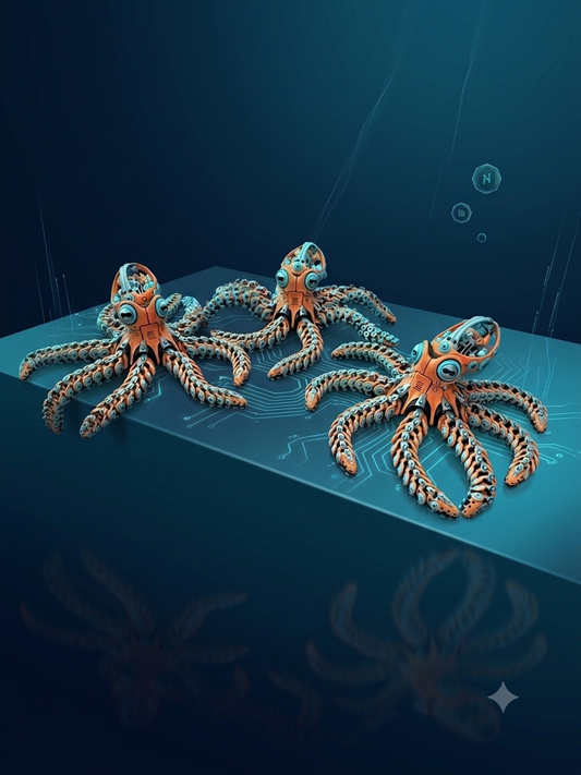 Articulated Cyber Octopus
