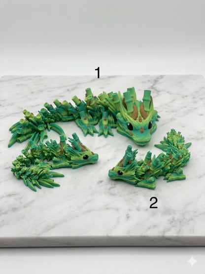 Articulated Bamboo Dragon